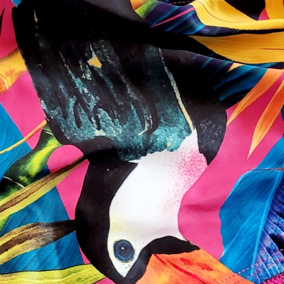 NWOT Tropical one-piece - Picture 7 of 9